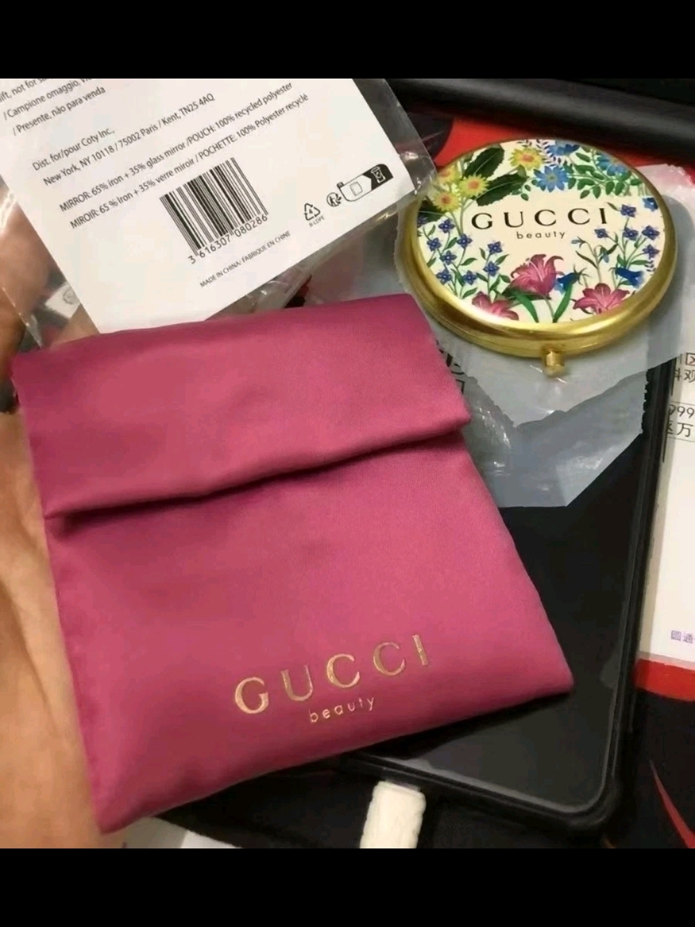Gucci Beauty Floral Compact Mirror - Picture 3 of 6